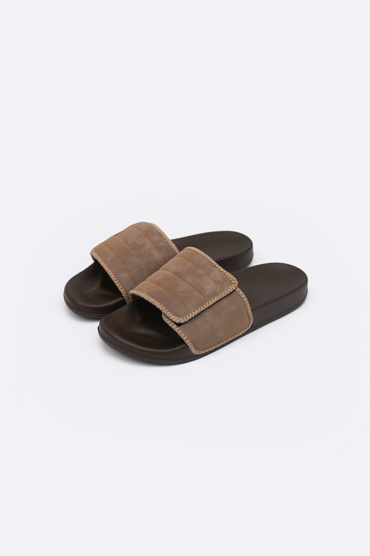 TAUPE EVERYDAY COMFORT SLIDES