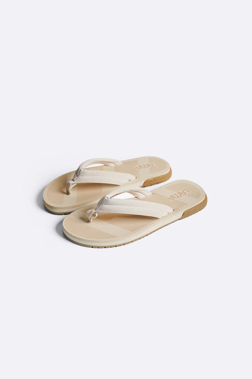 BEIGE CLOUD FLIP FLOPS