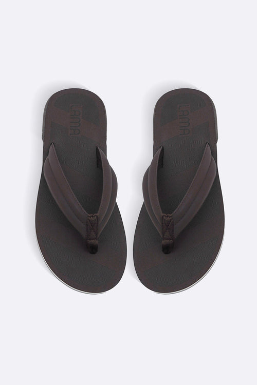 BROWN CLOUD FLIP FLOPS