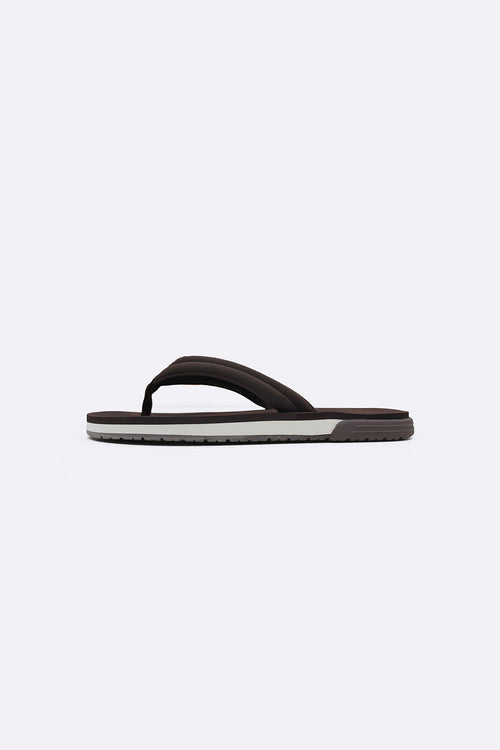BROWN CLOUD FLIP FLOPS