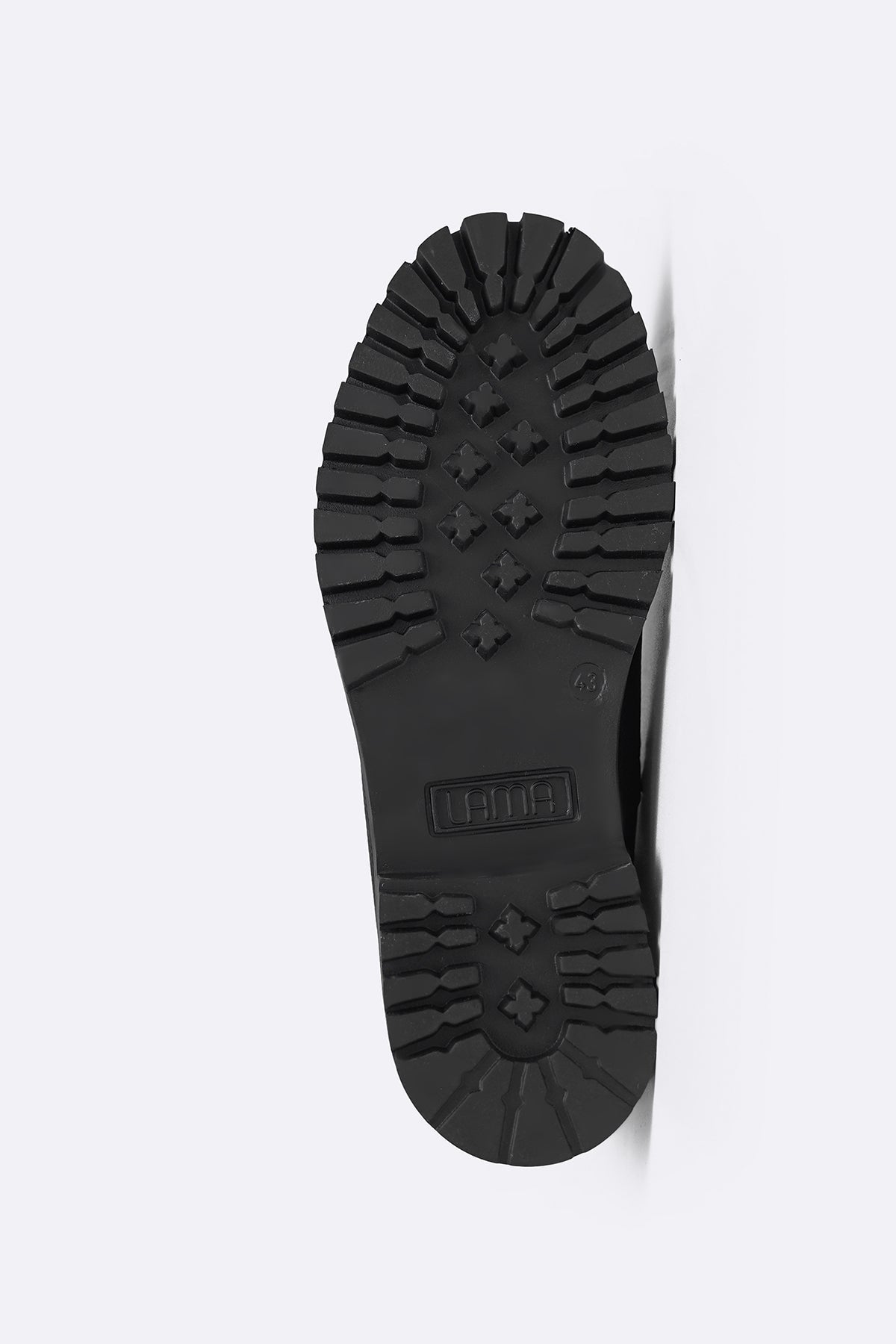 BLACK TITAN LEATHER BOOT