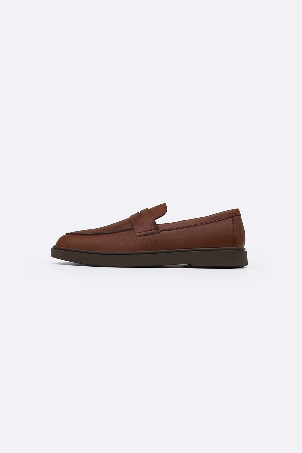 COFFEE EVERYDAY LEATHER LOAFERS