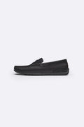 DARK BROWN COMFORT REAL LEATHER MOCCASIN