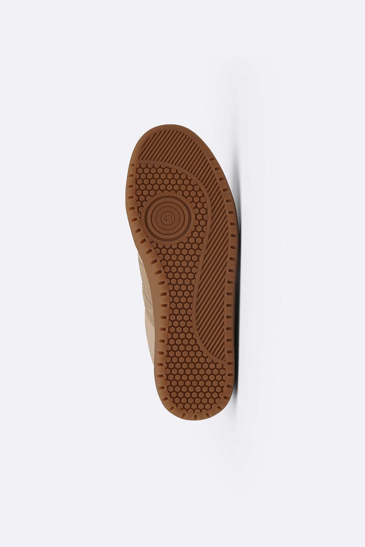 TAUPE STREET LEATHER SNEAKERS
