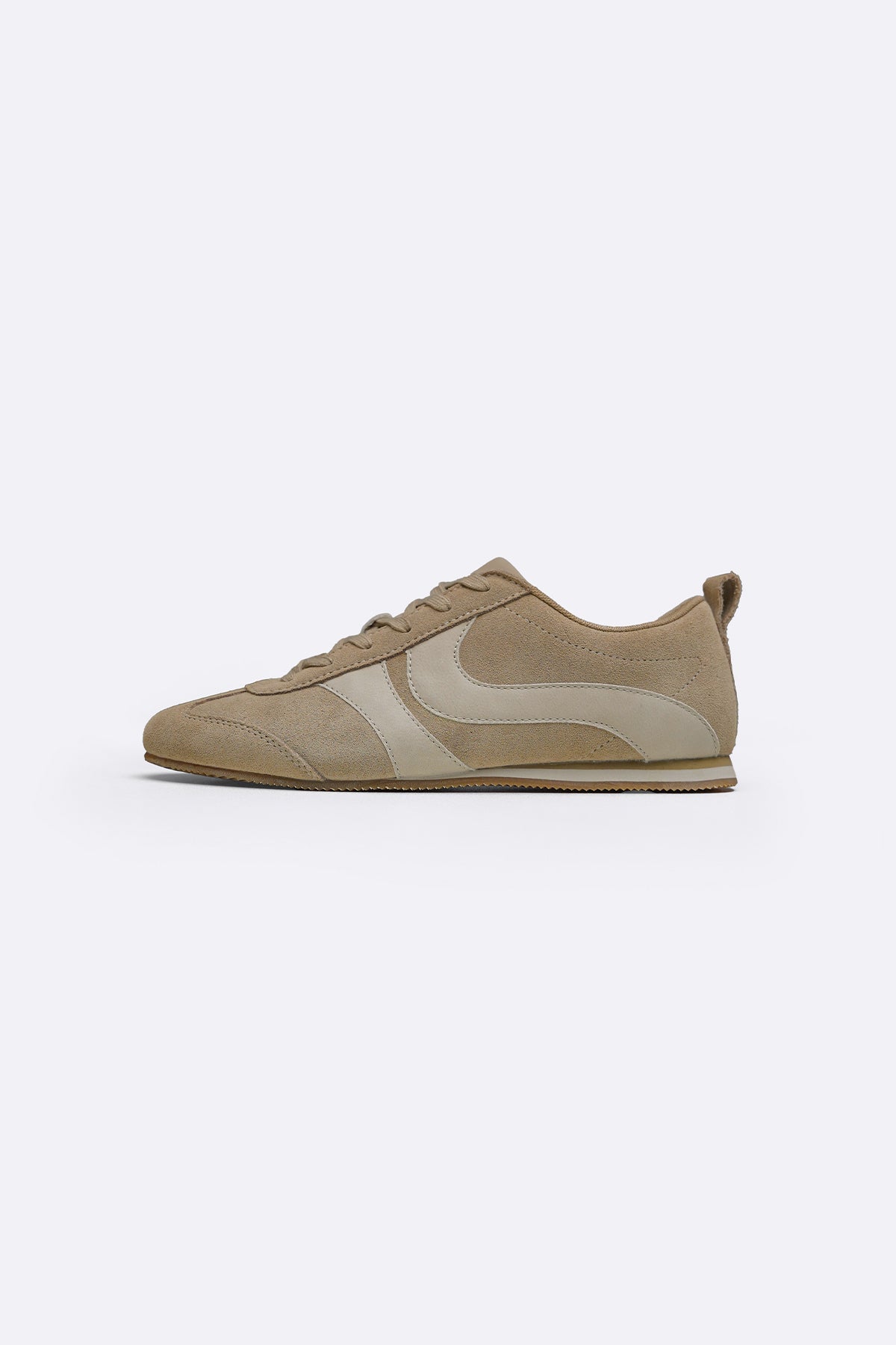 BEIGE SUEDE LIFESTYLE SNEAKERS