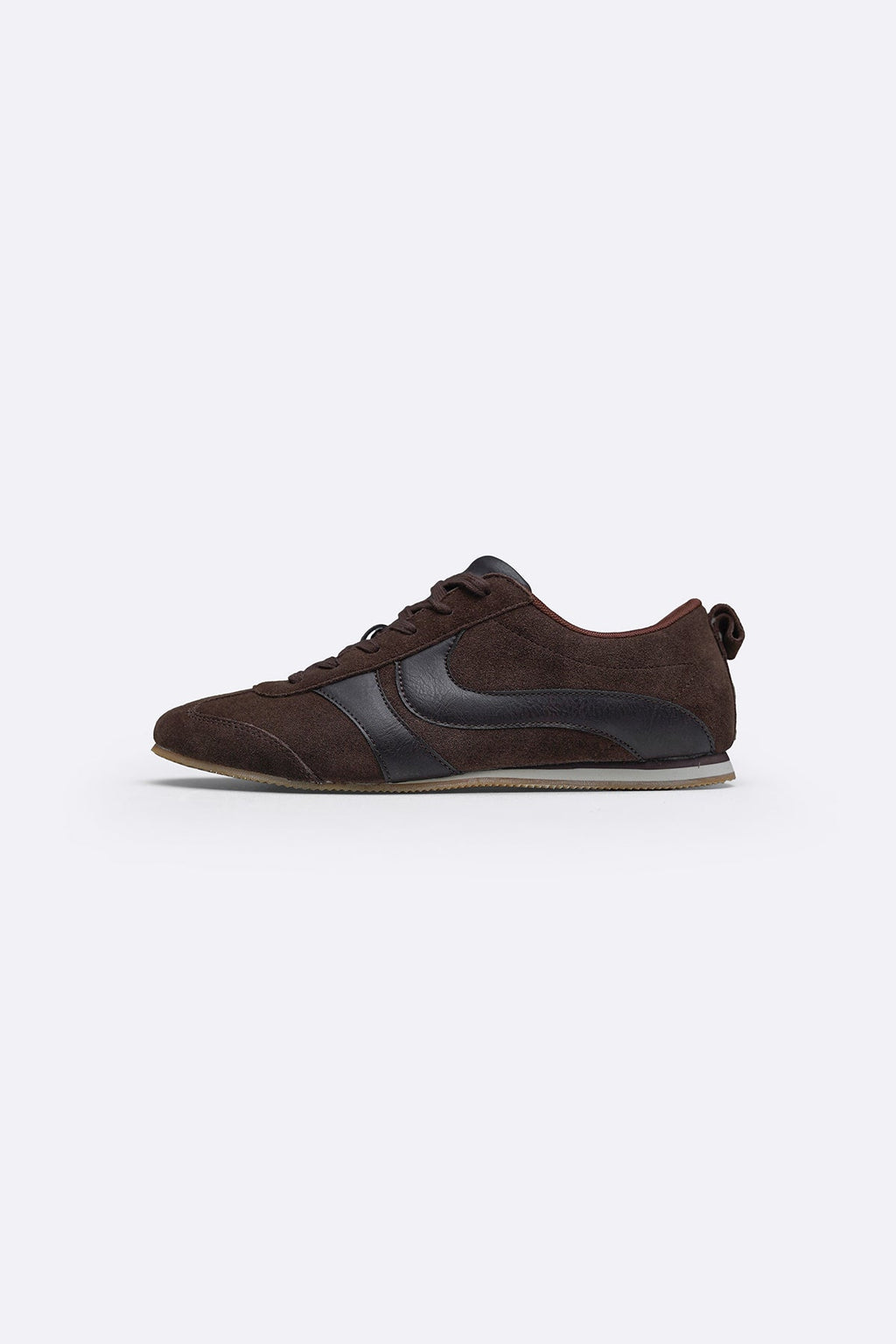 COFFEE SUEDE LIFESTYLE SNEAKERS