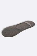 DARK GREY NO SHOW SOCKS