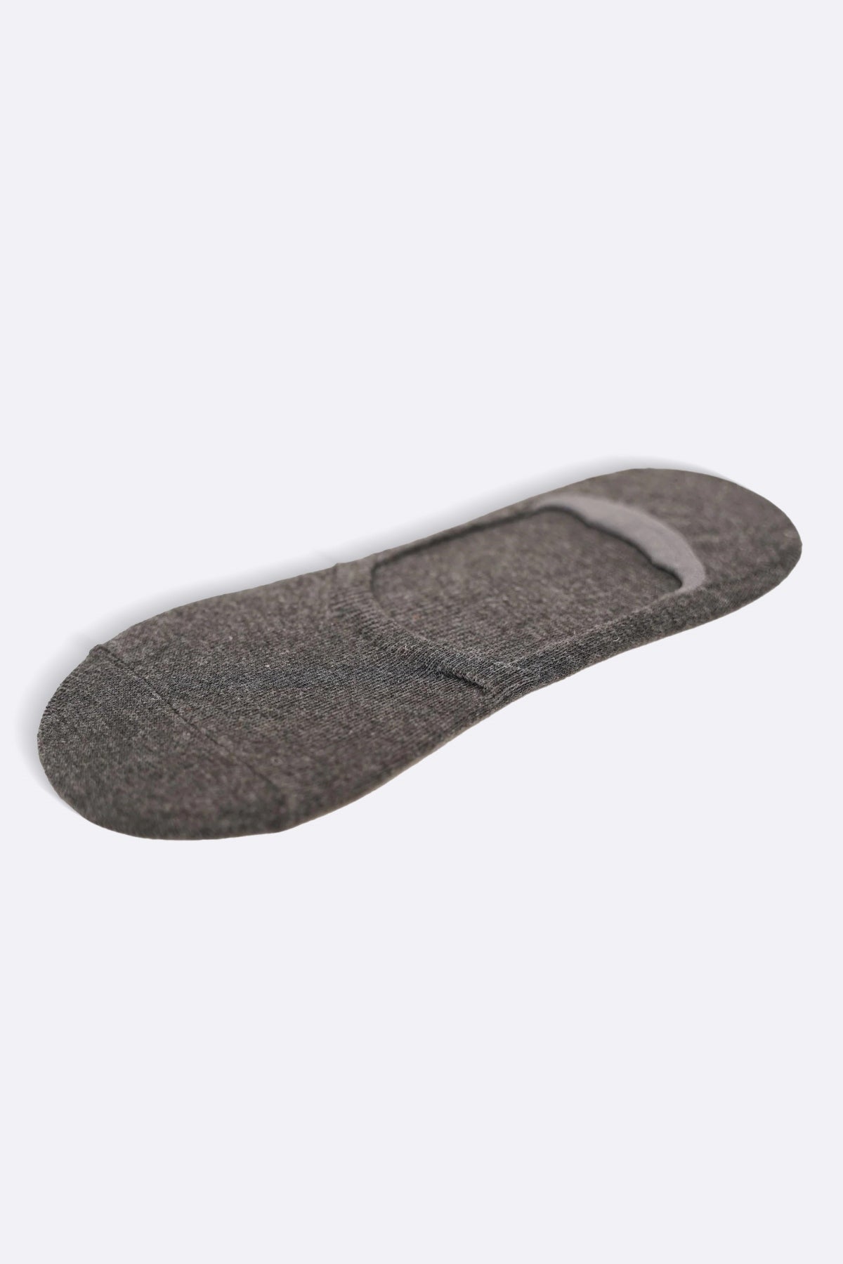 DARK GREY NO SHOW SOCKS