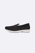 BLACK ESSENTIAL LEATHER LOAFERS