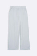OFF WHITE TEXTURED STRETCHY PANTS