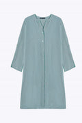 SEA GREEN LONG MUSLIN TUNIC