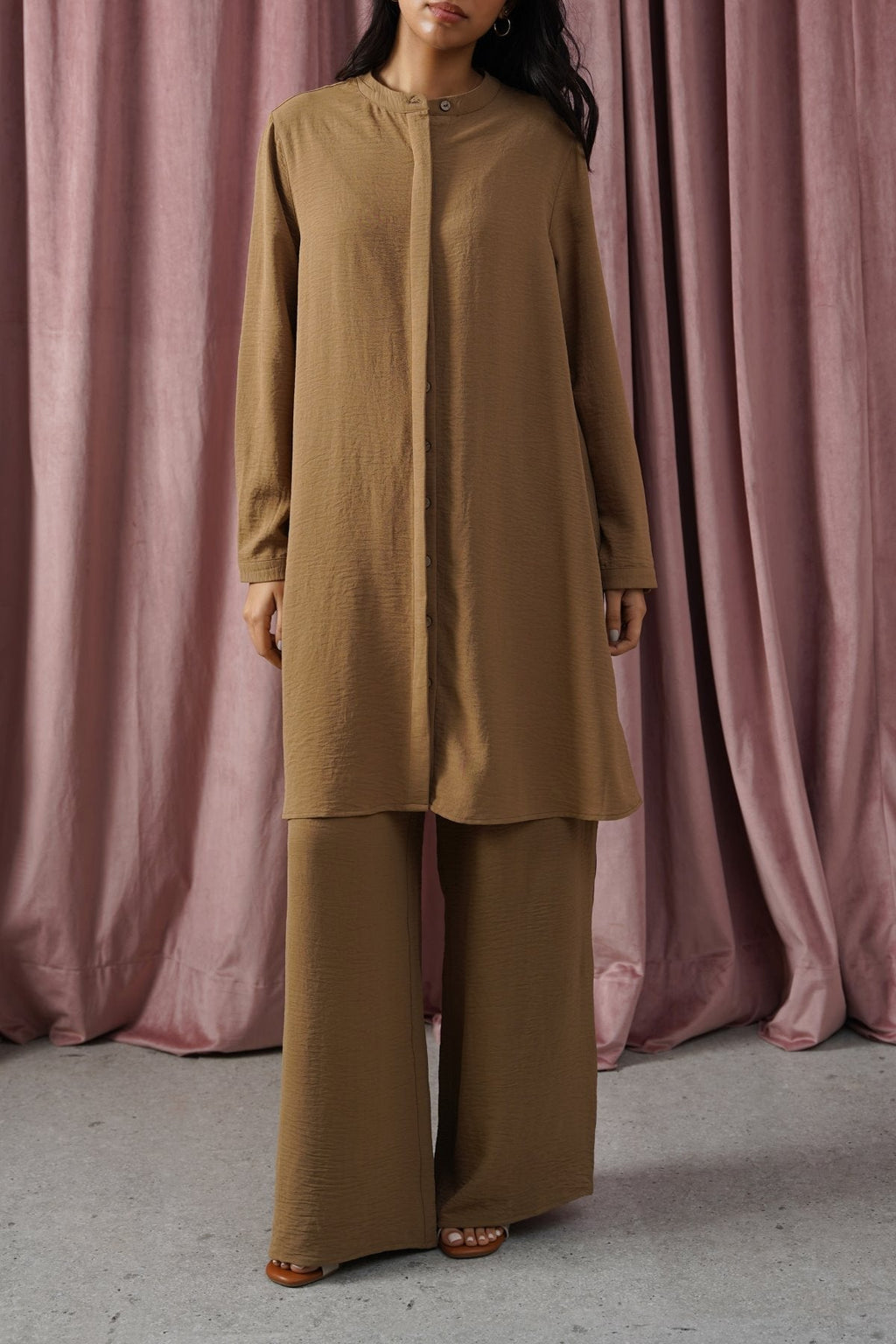 SKIN SLINKY WIDE LEG PANTS