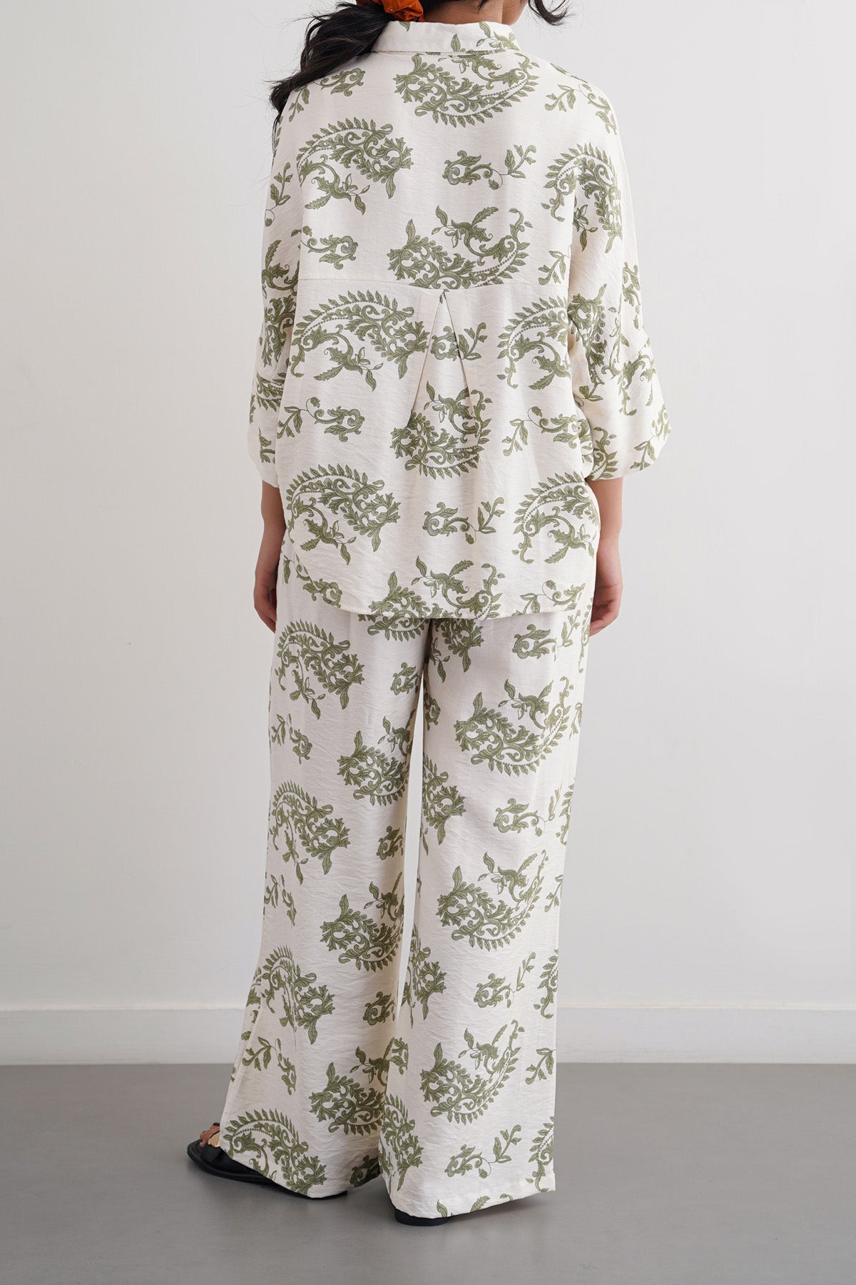GREEN GREEN BARCA PANTS
