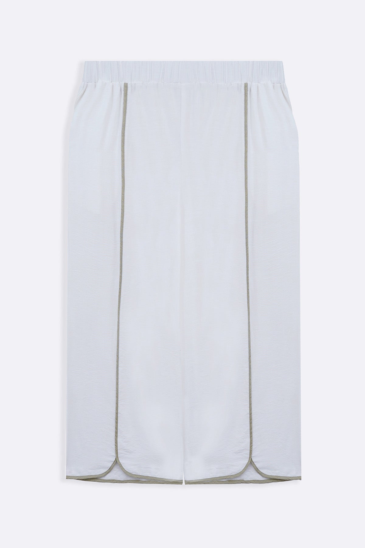WHITE CLOVER SILKY CULOTTES