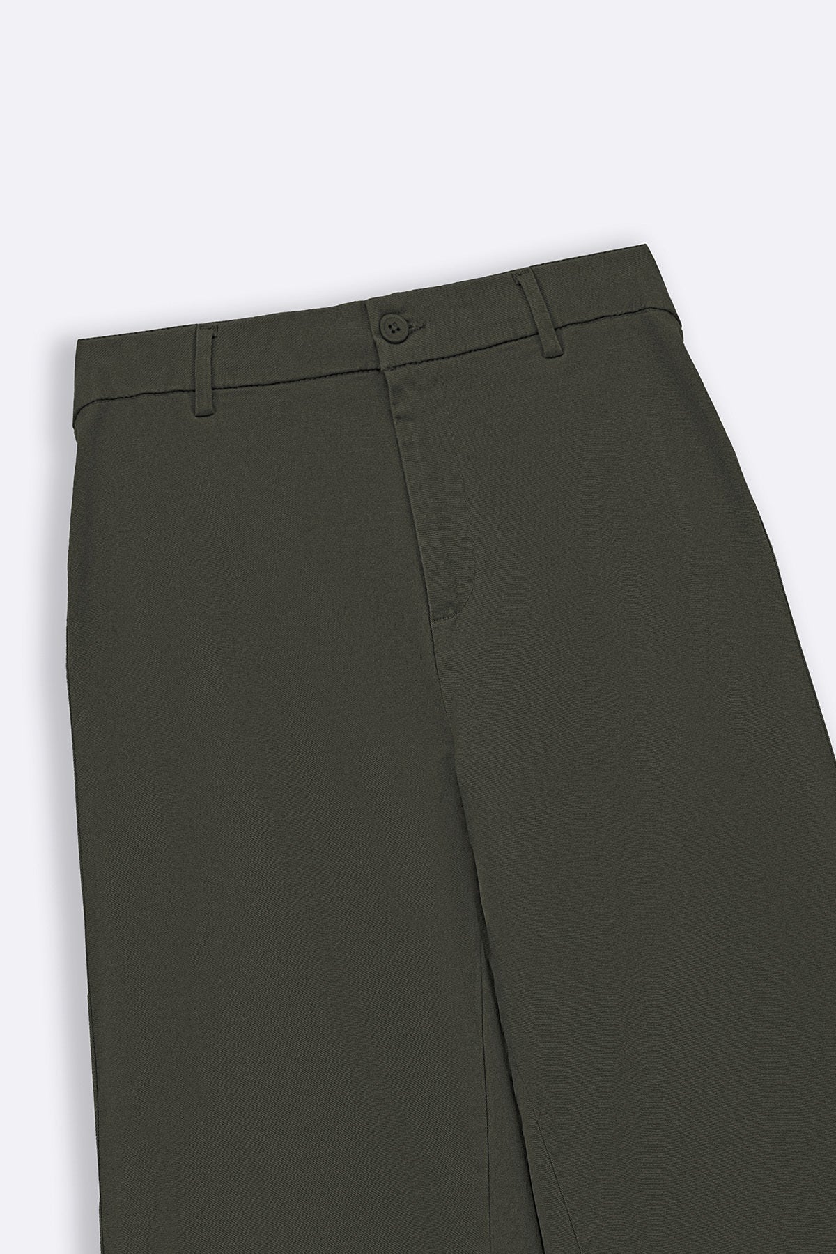 OLIVE WIDE LEG PANTS