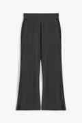 CHARCOAL WIDE LEG PANTS