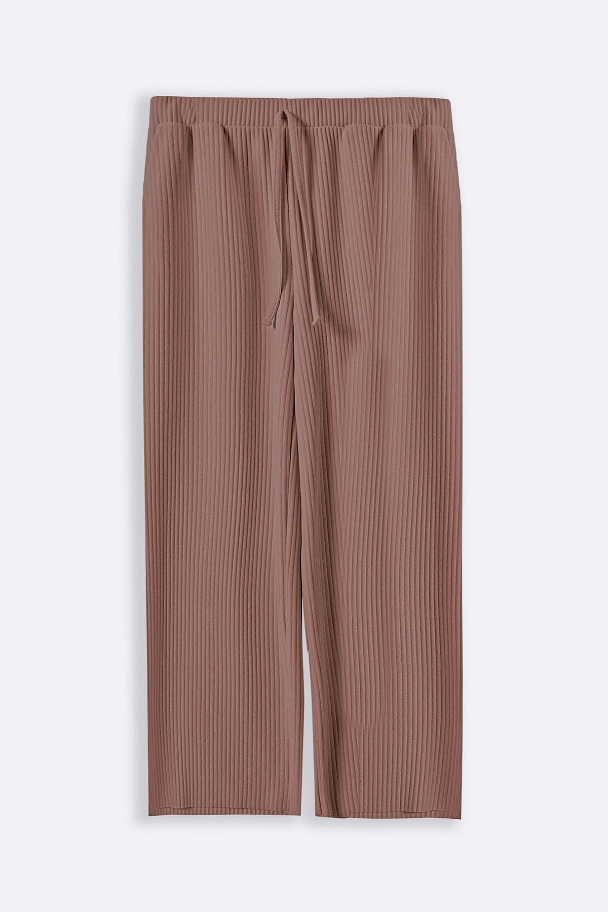 BROWN LINEA STRETCHY TROUSERS