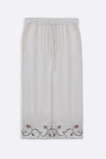 WHITE ROSATINI PANTS