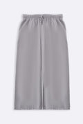 GREY ESSENTIAL COTTON CULOTTES