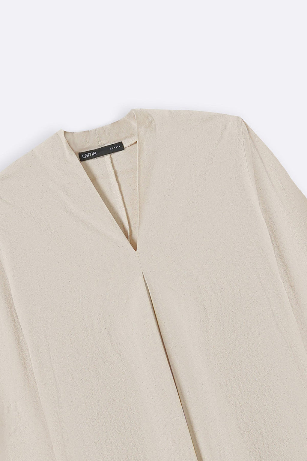 OFF WHITE LINEN MIDI TUNIC