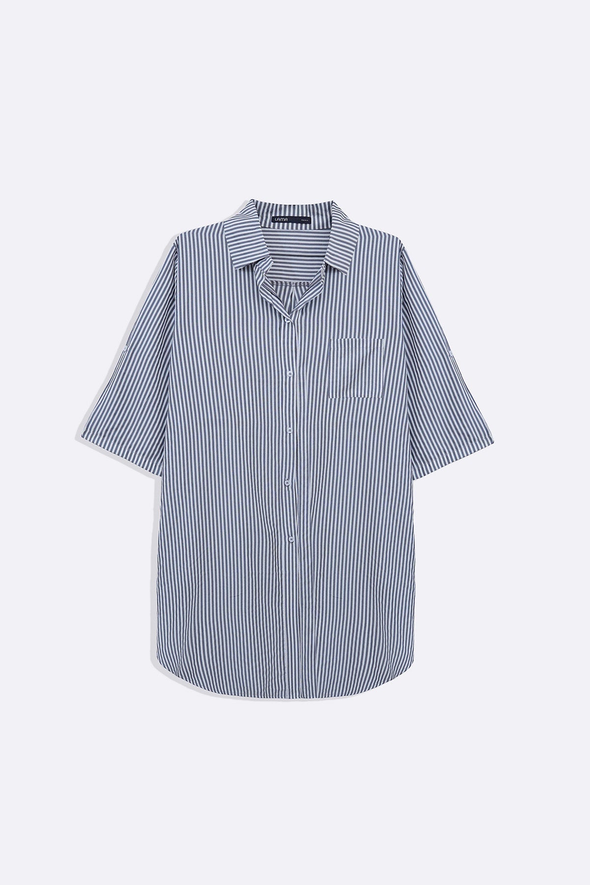 GREY LUNCH & BROWSE TUNIC