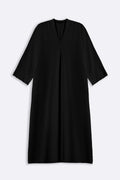 BLACK THE LONG BLACK DRESS
