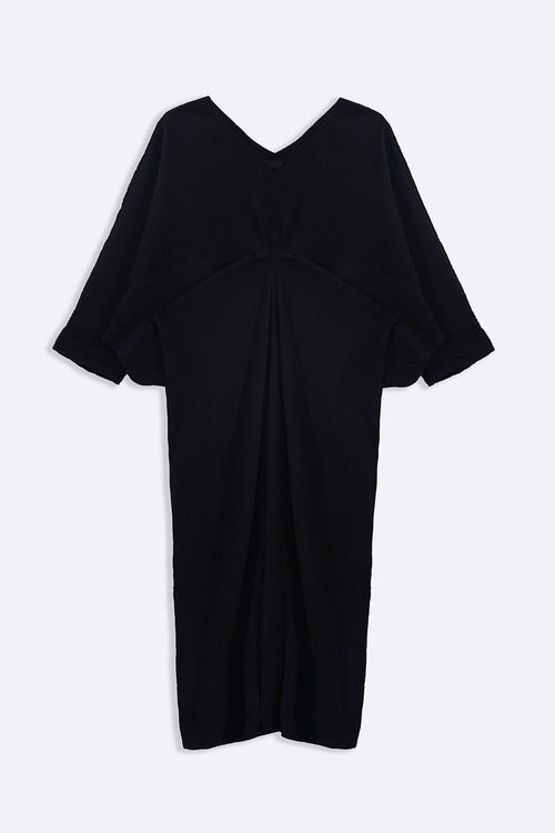 BLACK BUTTERFLY RUNWAY DRESS