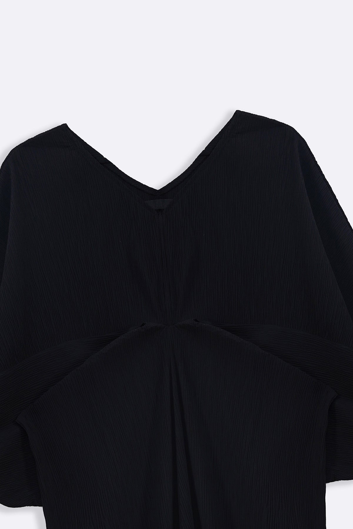 BLACK BUTTERFLY RUNWAY DRESS