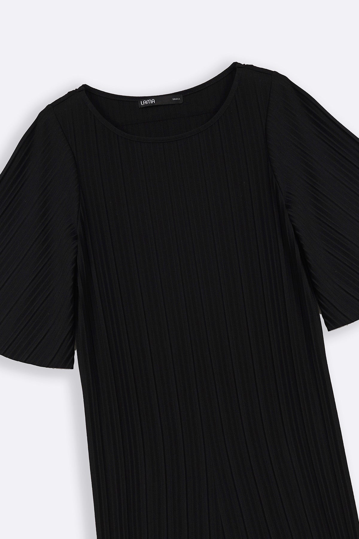 BLACK CONTOUR MAXI DRESS