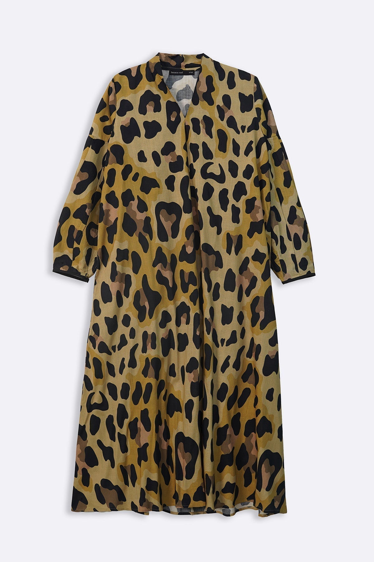 YELLOW SAVANNAH FLARED DRESS