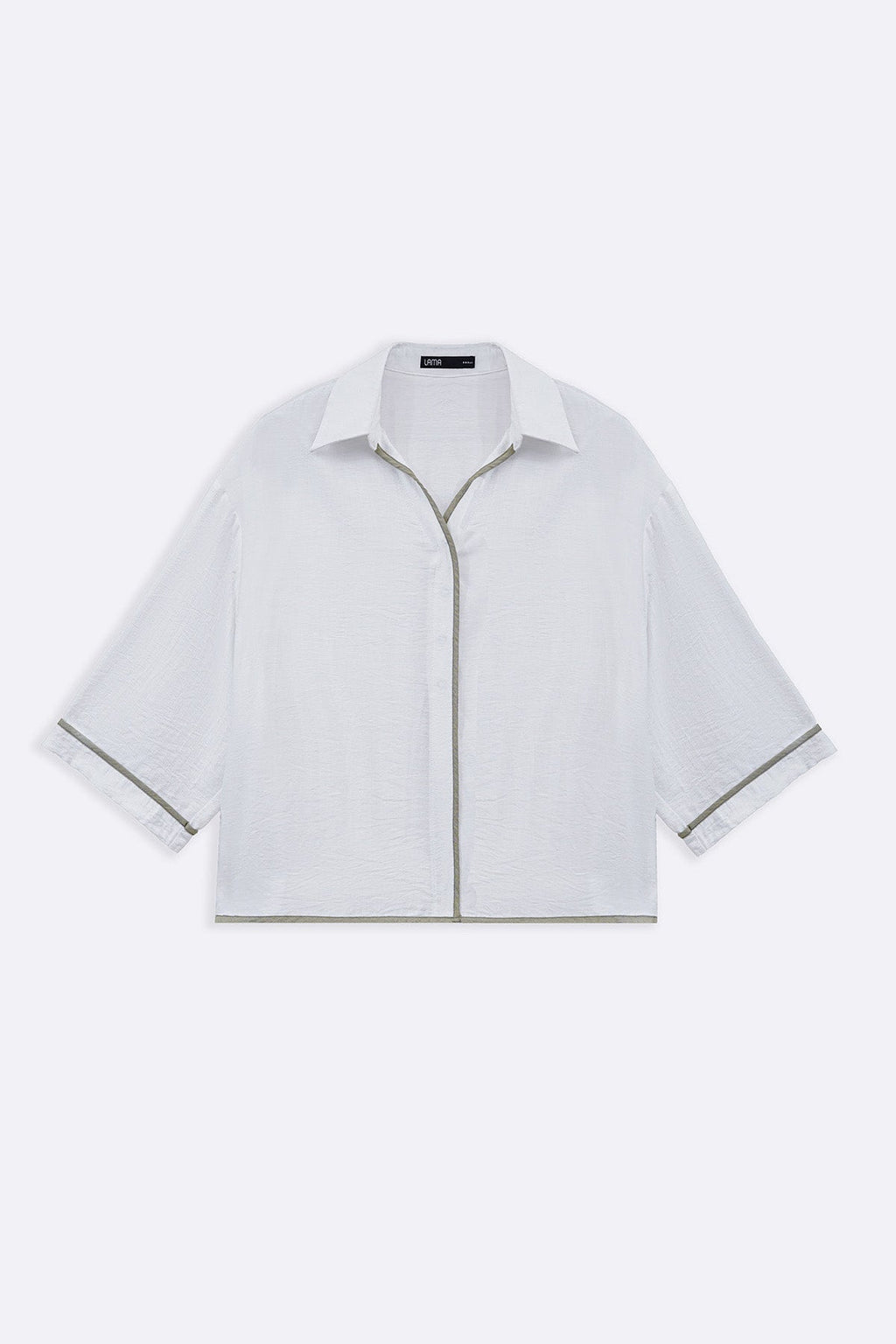 WHITE CLOVER SILKY BLOUSE