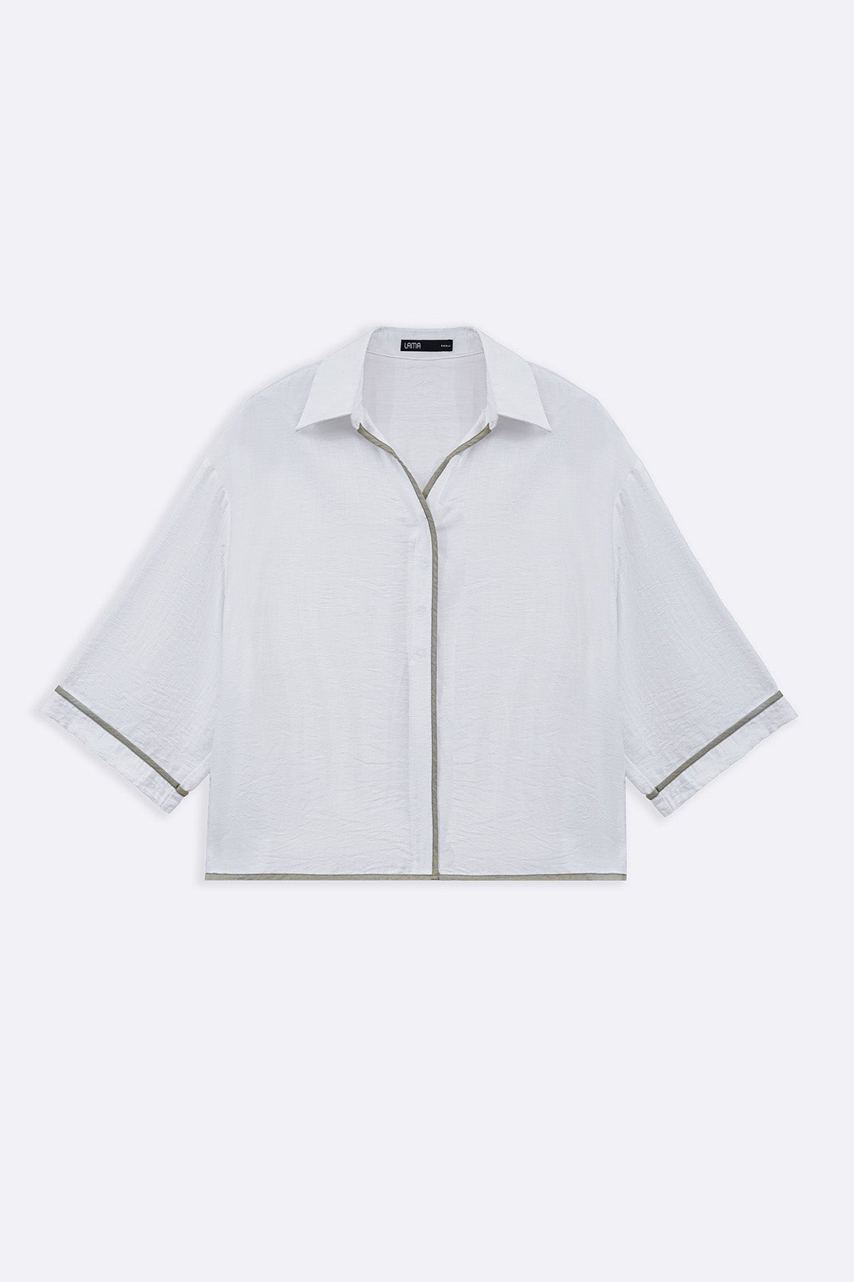 WHITE CLOVER SILKY BLOUSE