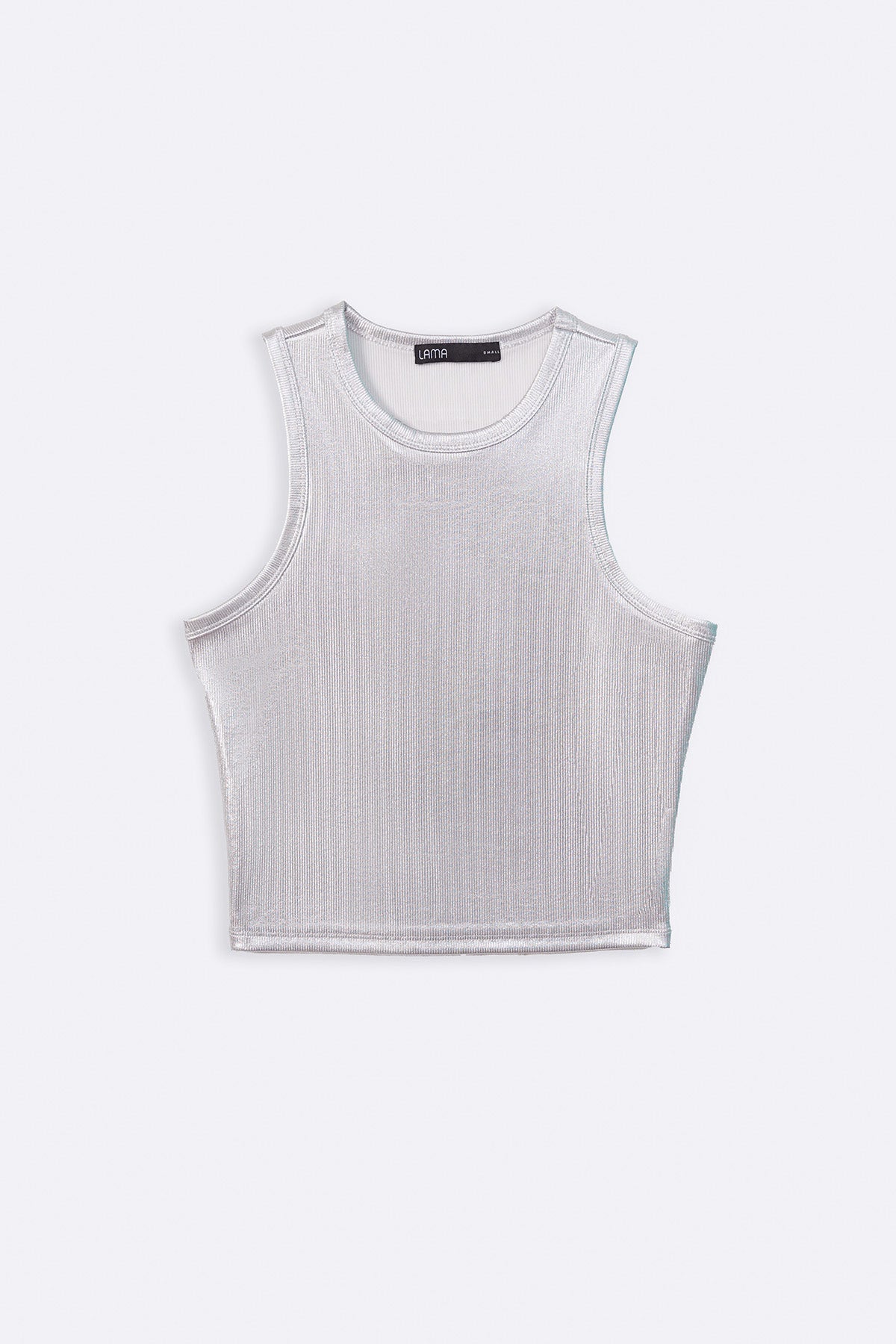 SILVER GLAM TANK TOP