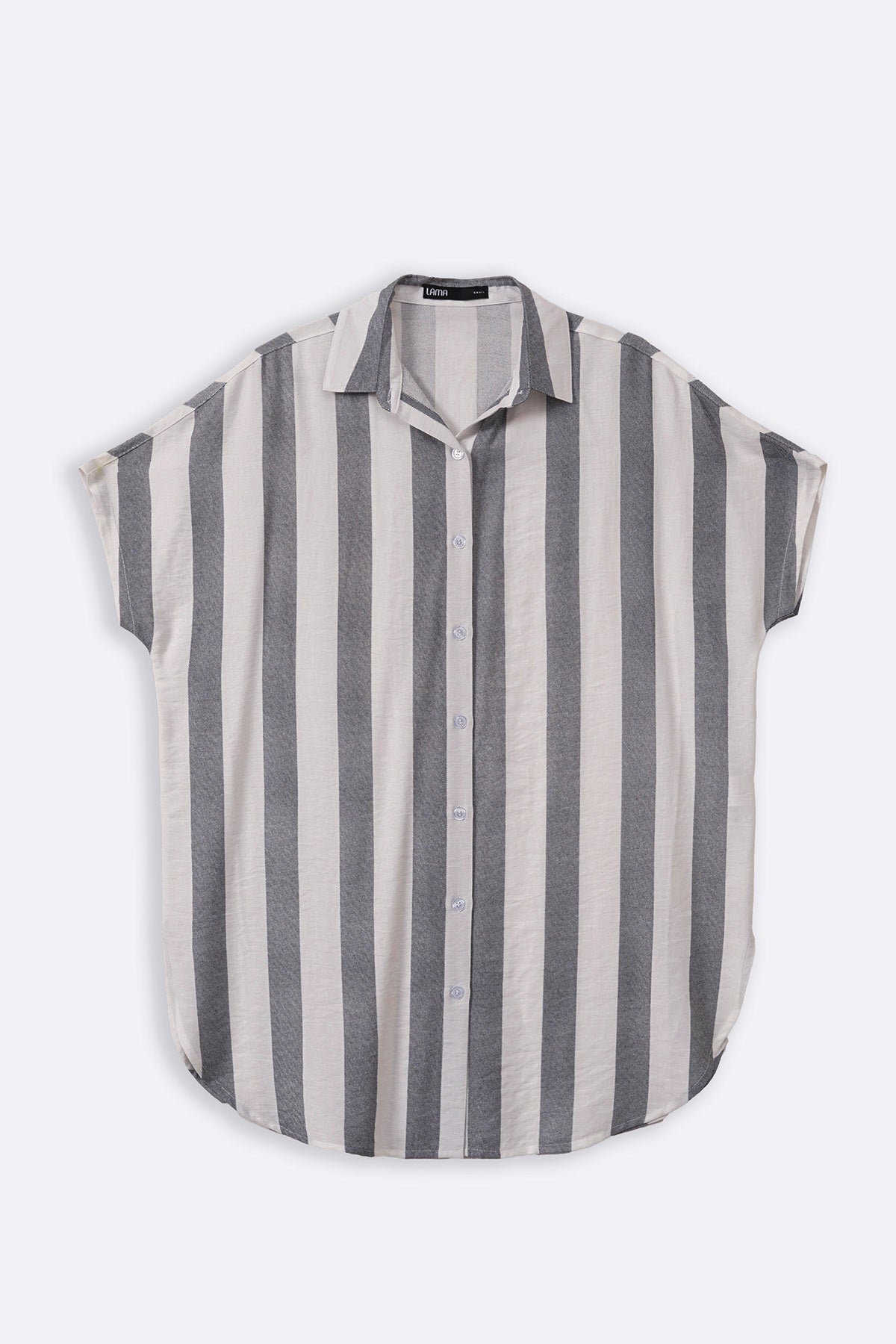 BLACK STRIPED HOLIDAY TUNIC