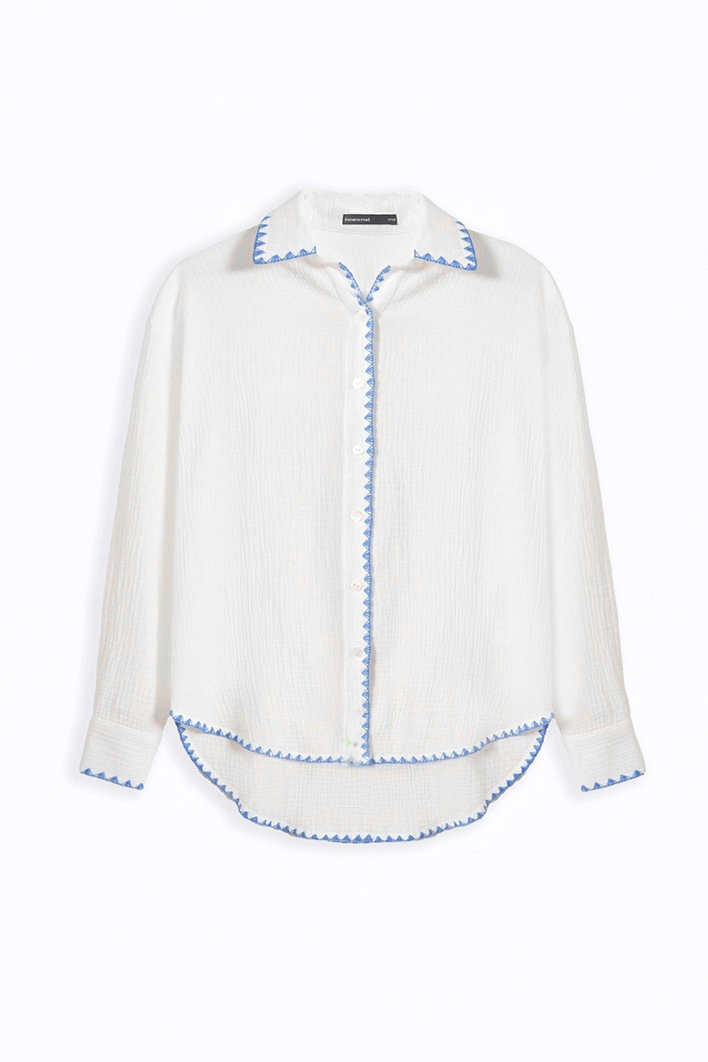 BLUE MUSLIN RESORT SHIRT