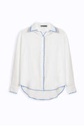 BLUE MUSLIN RESORT SHIRT