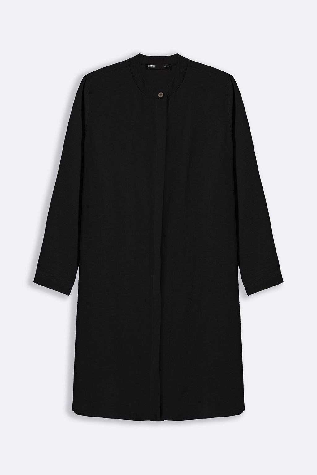BLACK SLINKY LONG TUNIC