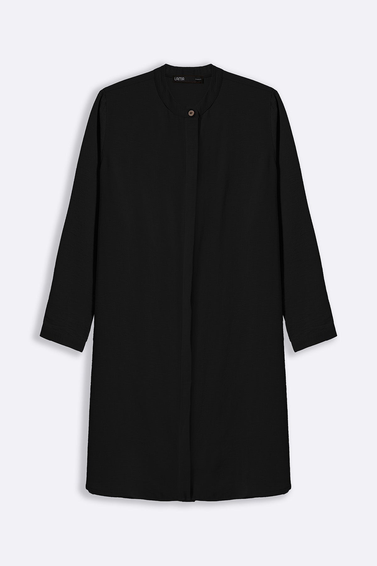 BLACK SLINKY LONG TUNIC