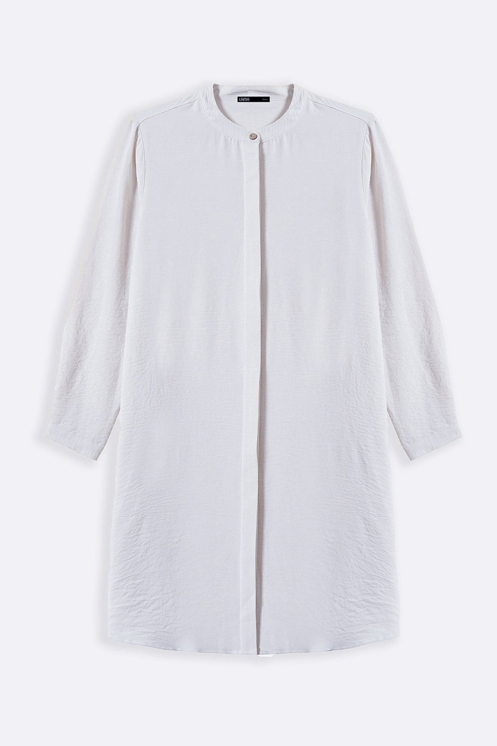 CREAM SLINKY LONG TUNIC
