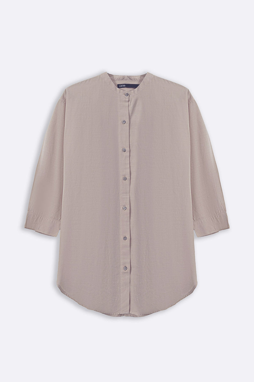 BEIGE ESSENTIAL COTTON SHIRT