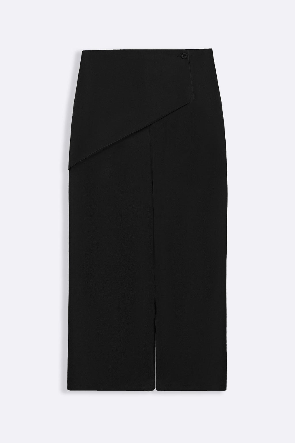 BLACK SKIRT OVERLAY PANTS