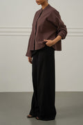 BLACK SKIRT OVERLAY PANTS