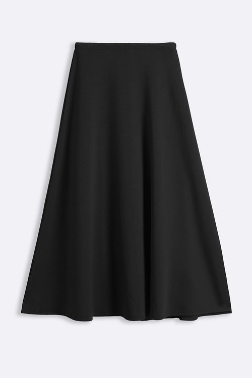 BLACK CASUAL EVERYDAY SKIRT