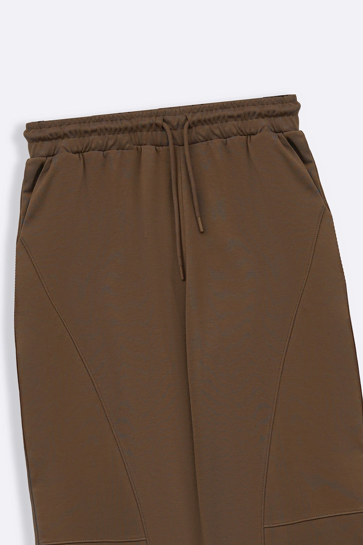 TAUPE STUDIO BARREL PANTS