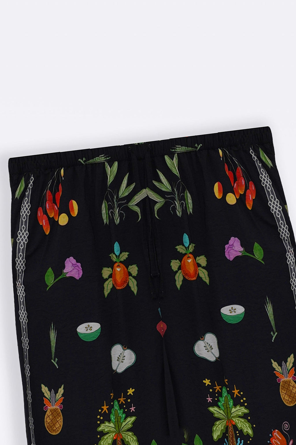 BLACK GREEN APPLE PANTS