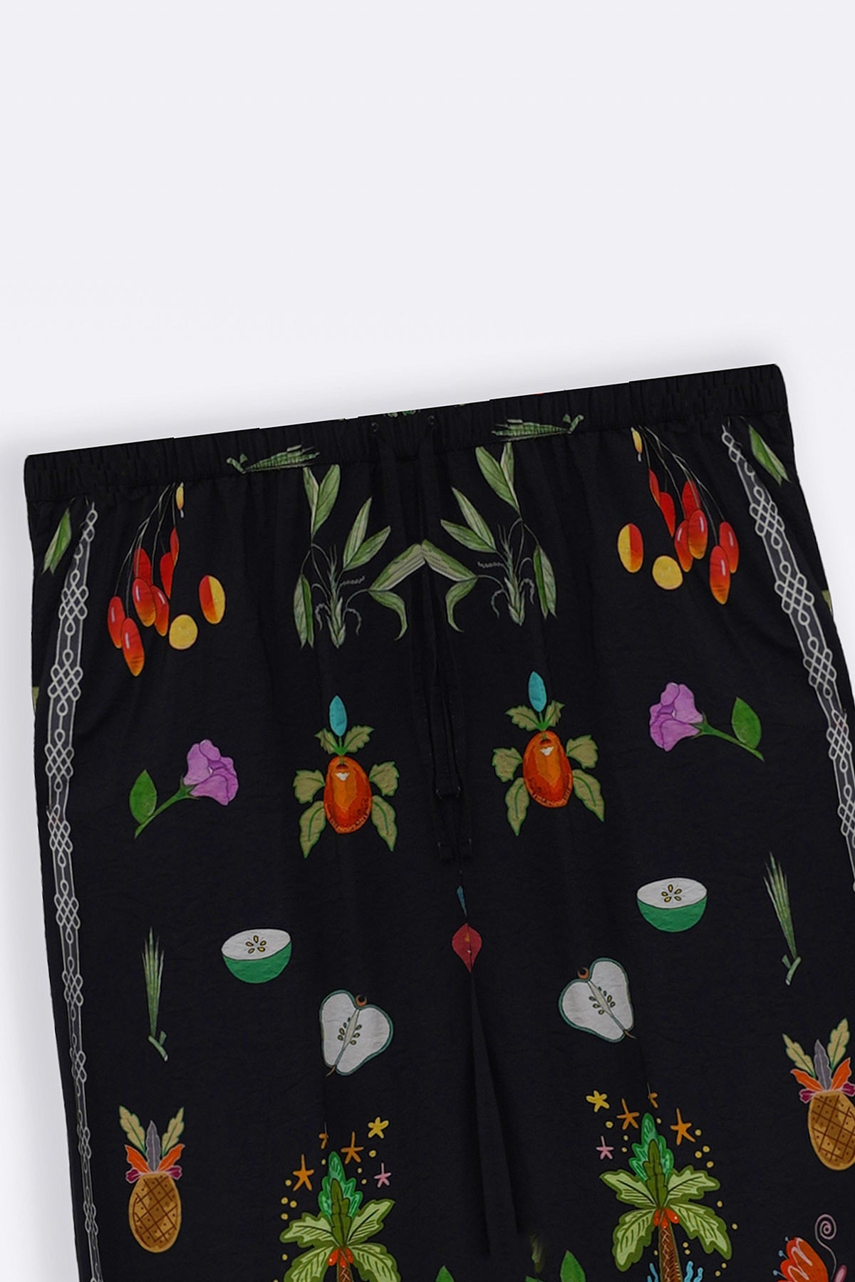 BLACK GREEN APPLE PANTS