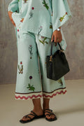 AQUA FLOWERS IN WATER CULOTTES