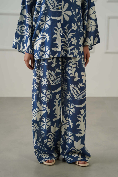 BLUE BUKETAN LONG PANTS