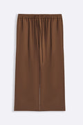 TAUPE TENCEL-LINEN EASE PANTS