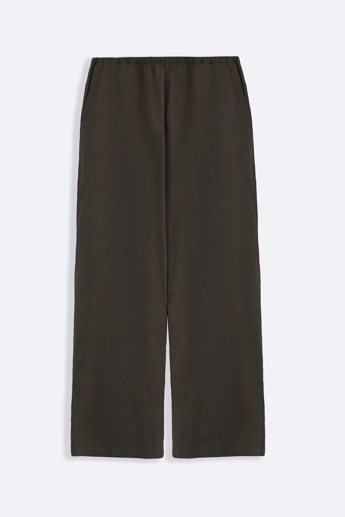 MOUSE GREY WIDE SUMMER PANTS